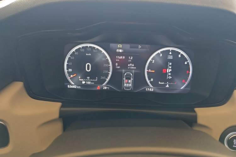 Used Lynk & Co 02 2018 1.5T DCT Two-Wheel Drive Zhaopu Version China V Standard Instrument Cluster