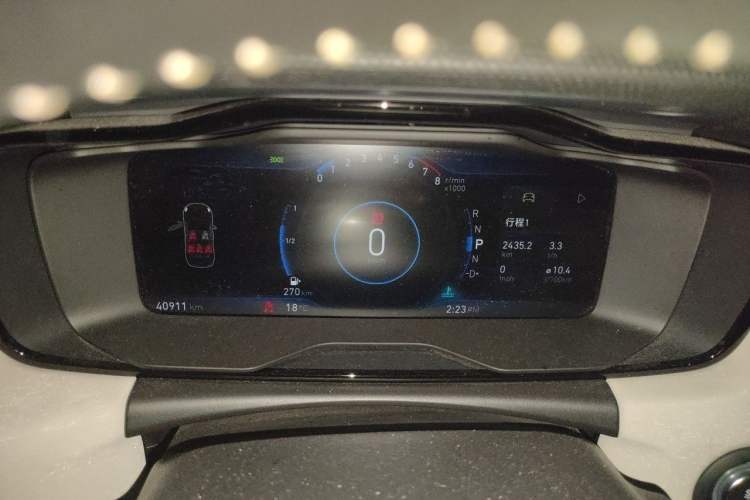 Used Lynk & Co 02 2018 1.5T DCT Two-Wheel Drive Zhaopu Version China V Standard Instrument Cluster