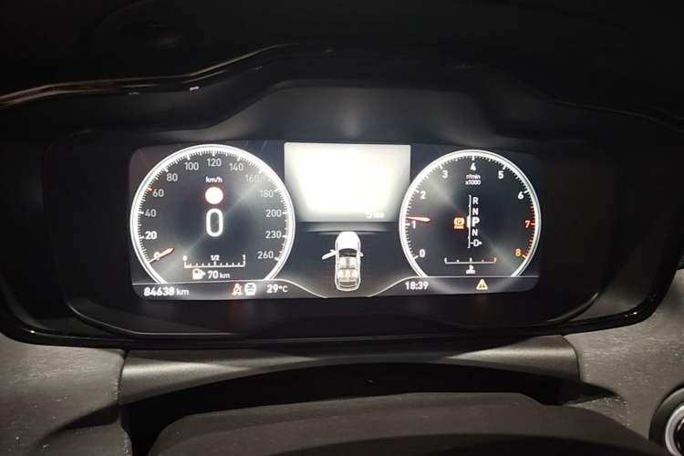 Used Lynk & Co 02 2018 1.5T DCT Two-Wheel Drive Pro Version China V Emission Standard Instrument Cluster