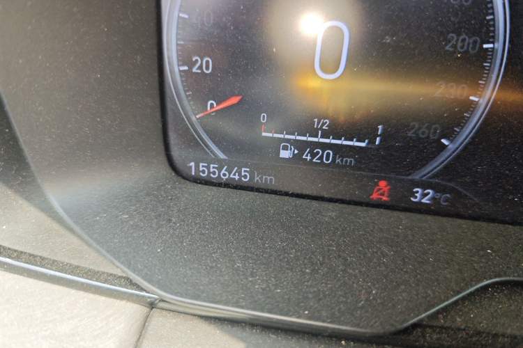 Used Lynk & Co 02 2018 1.5T DCT Two-Wheel Drive Pro Version China V Emission Standard Odometer Close Up