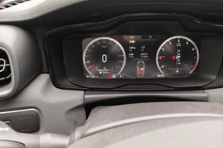 Used Lynk & Co 02 2018 1.5T DCT Two-Wheel Drive Pro Version China V Emission Standard Odometer Close Up