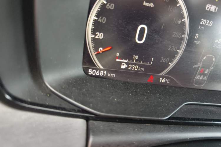 Used Lynk & Co 02 2018 1.5T DCT Two-Wheel Drive Pro Version China V Emission Standard Odometer Close Up