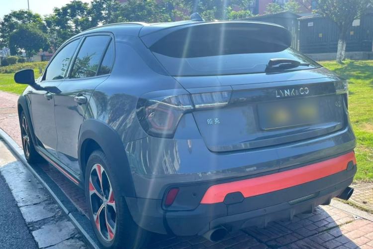 Used Lynk & Co 02 2018 1.5T DCT Two-Wheel Drive Zhaoban China V Standard Rear Left 45 Deg