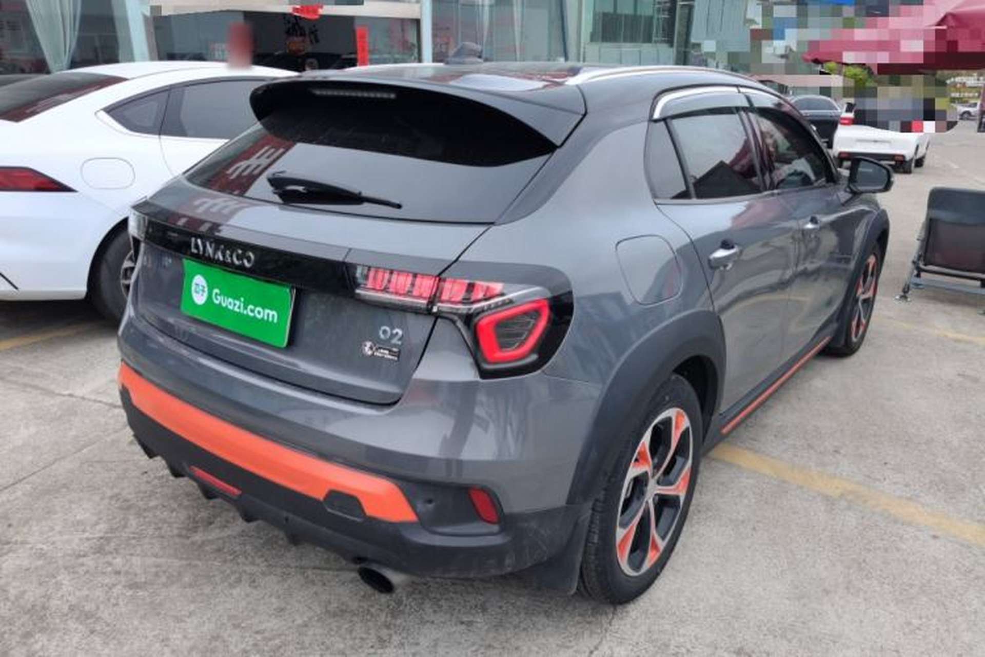 Used Lynk & Co 02 2018 1.5T DCT Two-Wheel Drive Zhaopu Version China V Standard Rear Right 45 Deg