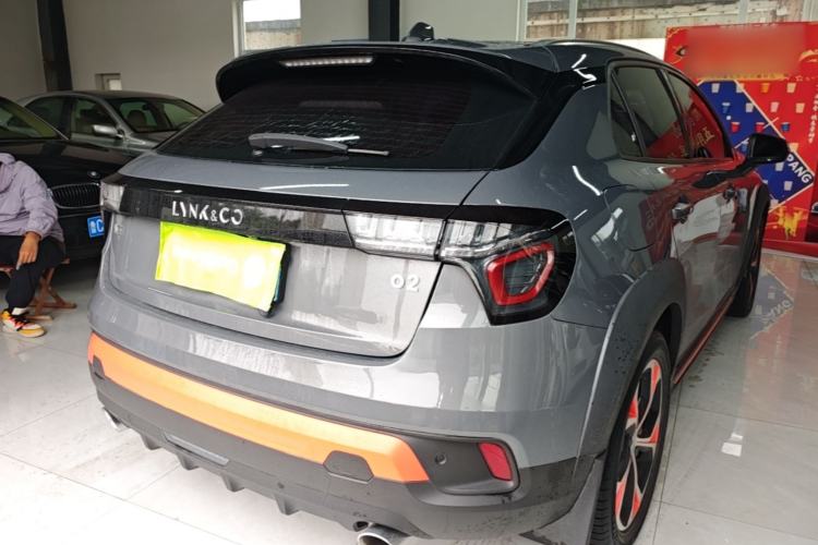 Used Lynk & Co 02 2018 1.5T DCT Two-Wheel Drive Zhaoban China V Standard Rear Right 45 Deg