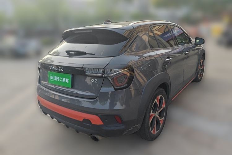 Used Lynk & Co 02 2018 1.5T DCT Two-Wheel Drive Zhaopu Version China V Standard Rear Right 45 Deg