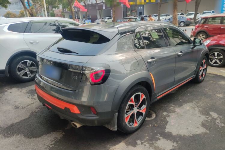 Used Lynk & Co 02 2018 1.5T DCT Two-Wheel Drive Zhaoban China V Standard Rear Right 45 Deg