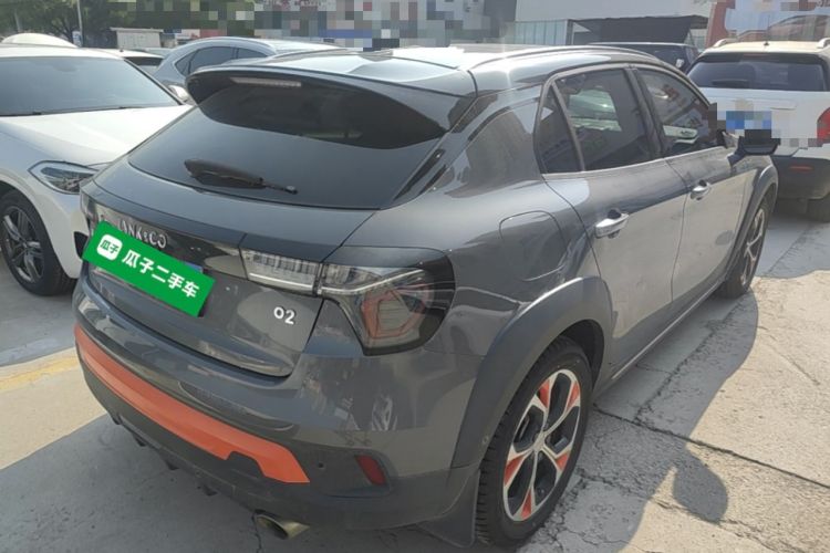 Used Lynk & Co 02 2018 1.5T DCT Two-Wheel Drive Zhaopu Version China V Standard Rear Right 45 Deg