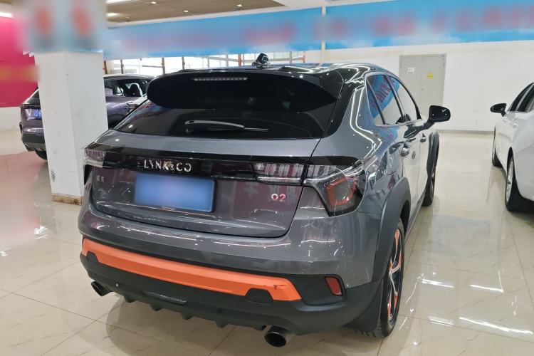 Used Lynk & Co 02 2018 1.5T DCT Two-Wheel Drive Zhaopu Version China V Standard Rear Right 45 Deg
