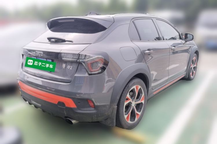 Used Lynk & Co 02 2018 1.5T DCT Two-Wheel Drive Zhaopu Version China V Standard Rear Right 45 Deg