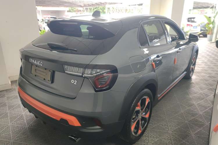 Used Lynk & Co 02 2018 1.5T DCT Two-Wheel Drive Zhaopu Version China V Standard Rear Right 45 Deg