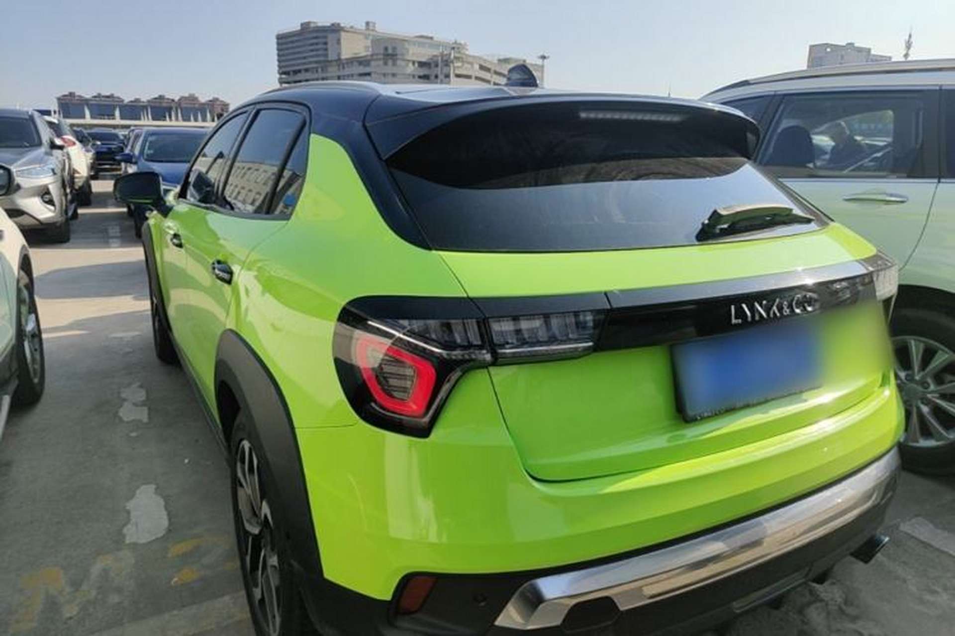Used Lynk & Co 02 2018 1.5T DCT Two-Wheel Drive Pro Version China V Emission Standard Rear Left 45 Deg