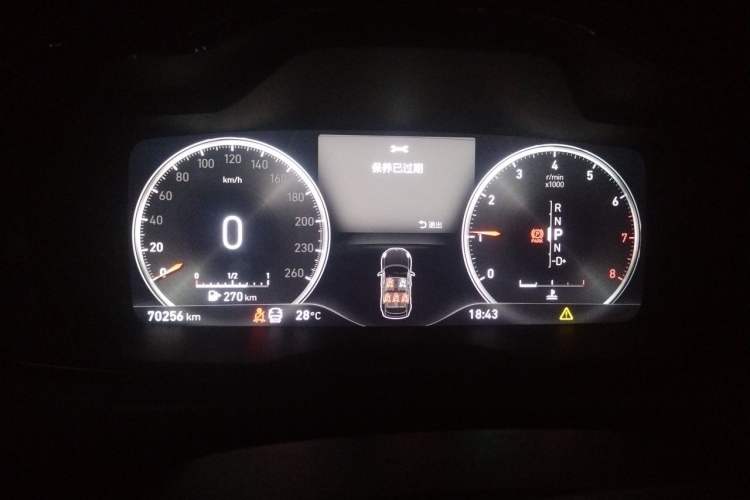 Used Lynk & Co 02 2018 1.5T DCT Two-Wheel Drive Pro Version China V Emission Standard Instrument Cluster