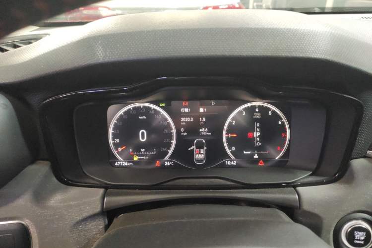Used Lynk & Co 02 2018 1.5T DCT Two-Wheel Drive Sporty Version China V Standard Instrument Cluster