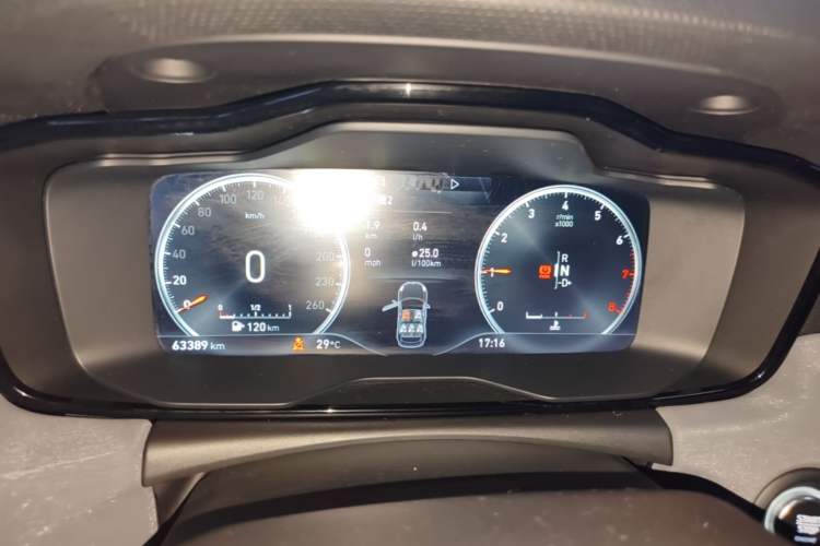 Used Lynk & Co 02 2018 1.5T DCT Two-Wheel Drive Pro Version China V Emission Standard Instrument Cluster