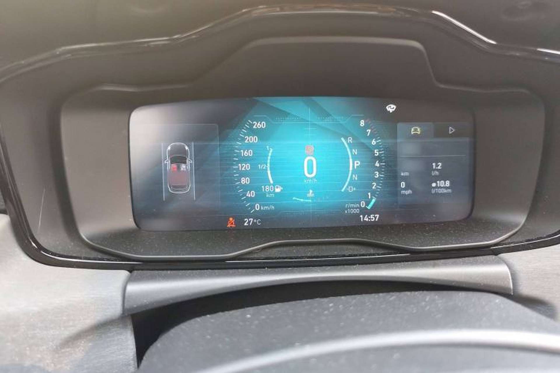 Used Lynk & Co 02 2018 1.5T DCT Two-Wheel Drive Pro Version China V Emission Standard Instrument Cluster