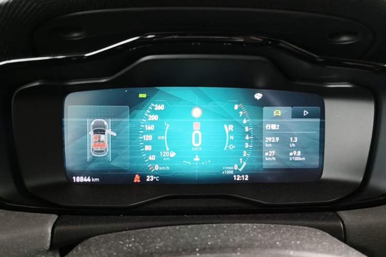 Used Lynk & Co 02 2018 1.5T DCT Two-Wheel Drive Pro Version China V Emission Standard Instrument Cluster