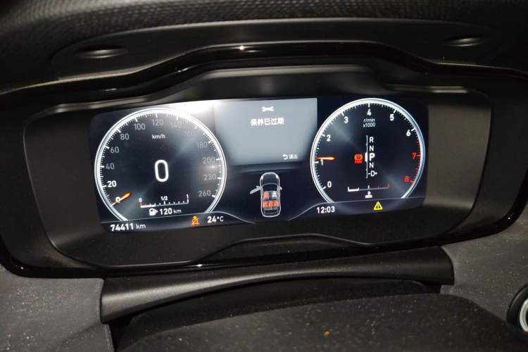 Used Lynk & Co 02 2018 1.5T DCT Two-Wheel Drive Pro Version China V Emission Standard Instrument Cluster