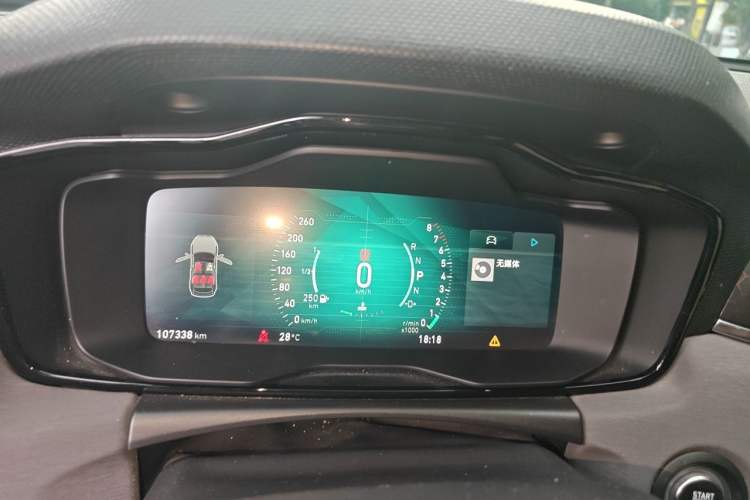 Used Lynk & Co 02 2018 1.5T DCT Two-Wheel Drive Sporty Version China V Standard Instrument Cluster