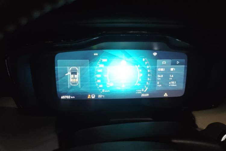 Used Lynk & Co 02 2018 1.5T DCT Two-Wheel Drive Zhaopu Version China V Standard Instrument Cluster
