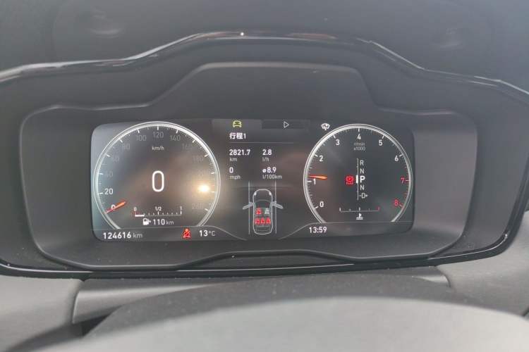 Used Lynk & Co 02 2018 1.5T DCT Two-Wheel Drive Zhaopu Version China V Standard Instrument Cluster