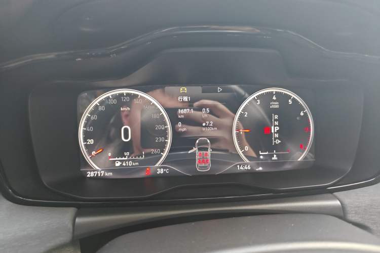 Used Lynk & Co 02 2018 1.5T DCT Two-Wheel Drive Sporty Version China V Standard Instrument Cluster