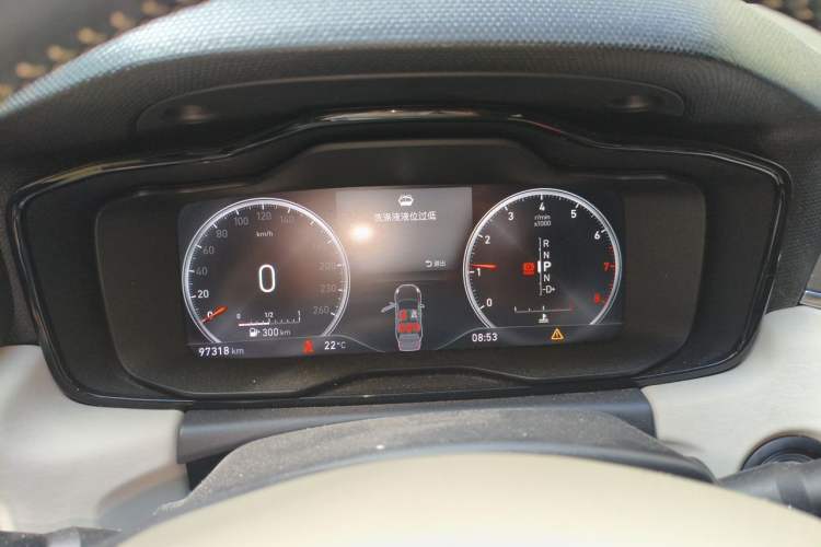 Used Lynk & Co 02 2018 1.5T DCT Two-Wheel Drive Zhaopu Version China V Standard Instrument Cluster