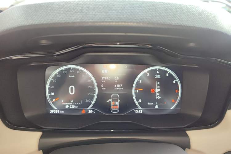 Used Lynk & Co 02 2018 1.5T DCT Two-Wheel Drive Zhaoban China V Standard Instrument Cluster