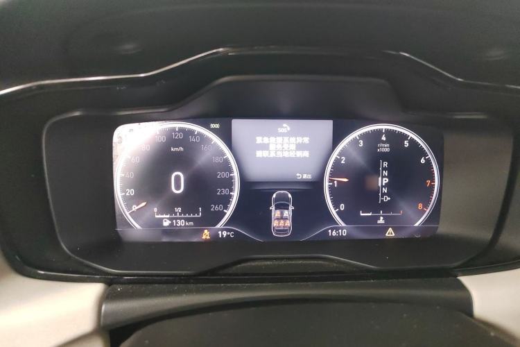 Used Lynk & Co 02 2018 1.5T DCT Two-Wheel Drive Zhaoban China V Standard Instrument Cluster