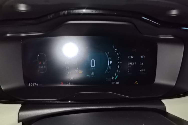 Used Lynk & Co 02 2018 1.5T DCT Two-Wheel Drive Zhaoban China V Standard Instrument Cluster