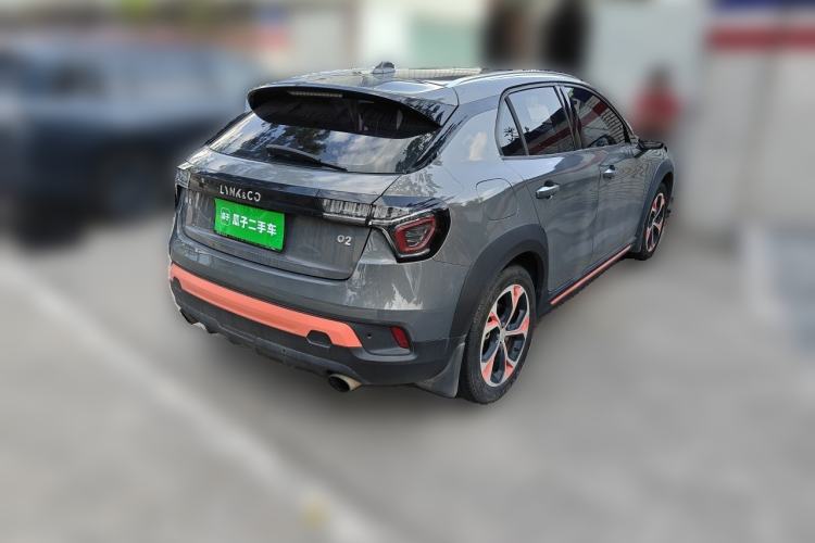 Used Lynk & Co 02 2018 1.5T DCT Two-Wheel Drive Zhaoban China V Standard Rear Right 45 Deg