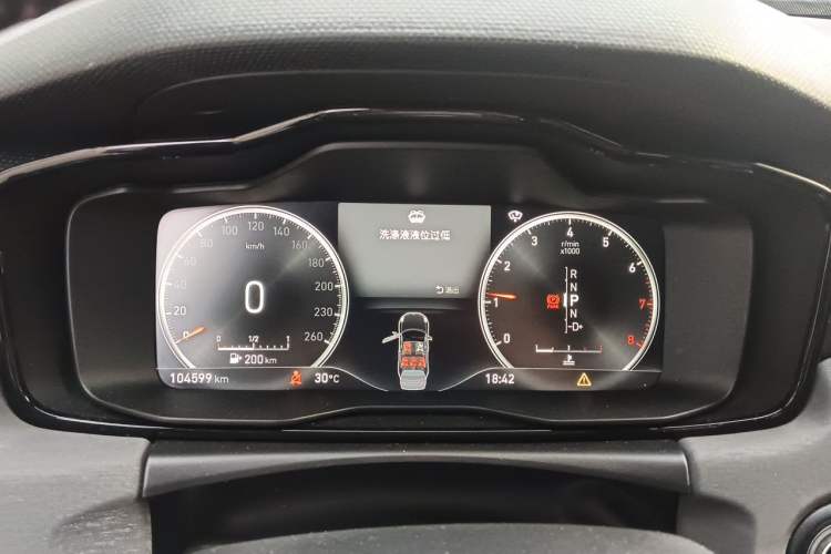 Used Lynk & Co 02 2018 1.5T DCT Two-Wheel Drive Pro Version China V Emission Standard Instrument Cluster