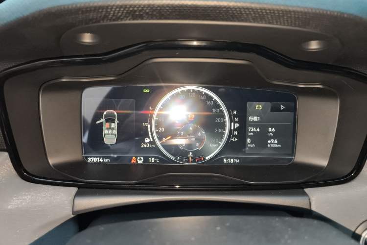 Used Lynk & Co 02 2018 1.5T DCT Two-Wheel Drive Pro Version China V Emission Standard Instrument Cluster