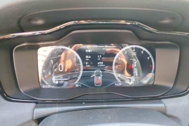 Used Lynk & Co 02 2018 1.5T DCT Two-Wheel Drive Pro Version China V Emission Standard Instrument Cluster