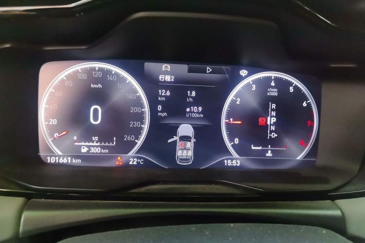 Used Lynk & Co 02 2018 1.5T DCT Two-Wheel Drive Pro Version China V Emission Standard Instrument Cluster