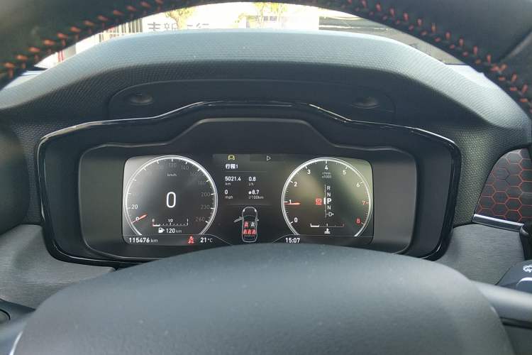 Used Lynk & Co 02 2018 1.5T DCT Two-Wheel Drive Sporty Version China V Standard Instrument Cluster