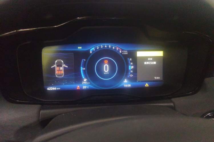 Used Lynk & Co 02 2018 1.5T DCT Two-Wheel Drive Pro Version China V Emission Standard Instrument Cluster