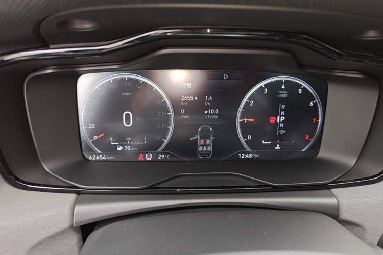 Used Lynk & Co 02 2018 1.5T DCT Two-Wheel Drive Pro Version China V Emission Standard Instrument Cluster