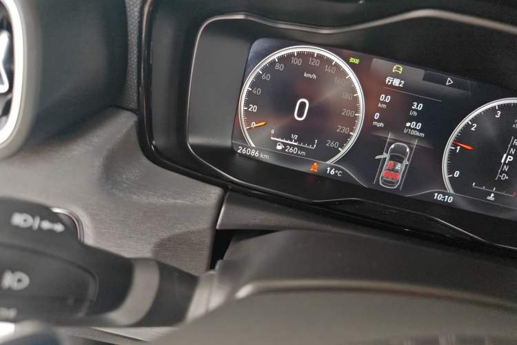 Used Lynk & Co 02 2018 1.5T DCT Two-Wheel Drive Pro Version China V Emission Standard Odometer Close Up