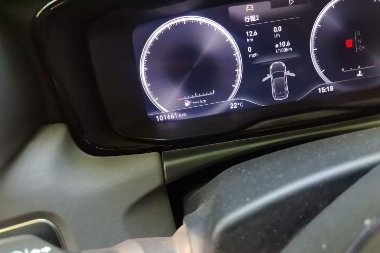 Used Lynk & Co 02 2018 1.5T DCT Two-Wheel Drive Pro Version China V Emission Standard Odometer Close Up