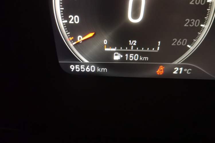 Used Lynk & Co 02 2018 1.5T DCT Two-Wheel Drive Pro Version China V Emission Standard Odometer Close Up