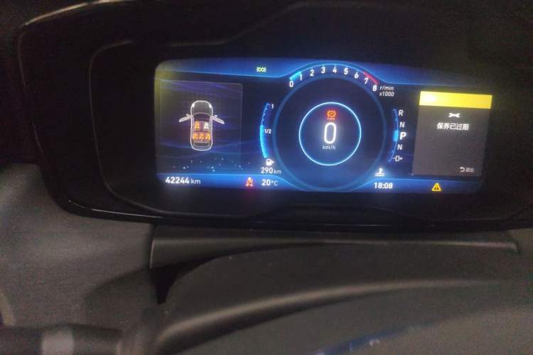 Used Lynk & Co 02 2018 1.5T DCT Two-Wheel Drive Pro Version China V Emission Standard Odometer Close Up