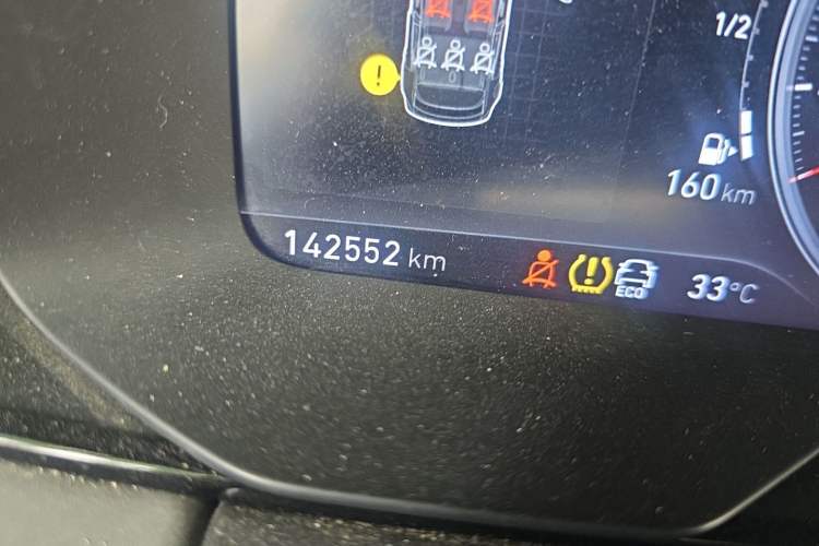 Used Lynk & Co 02 2018 1.5T DCT Two-Wheel Drive Pro Version China V Emission Standard Odometer Close Up