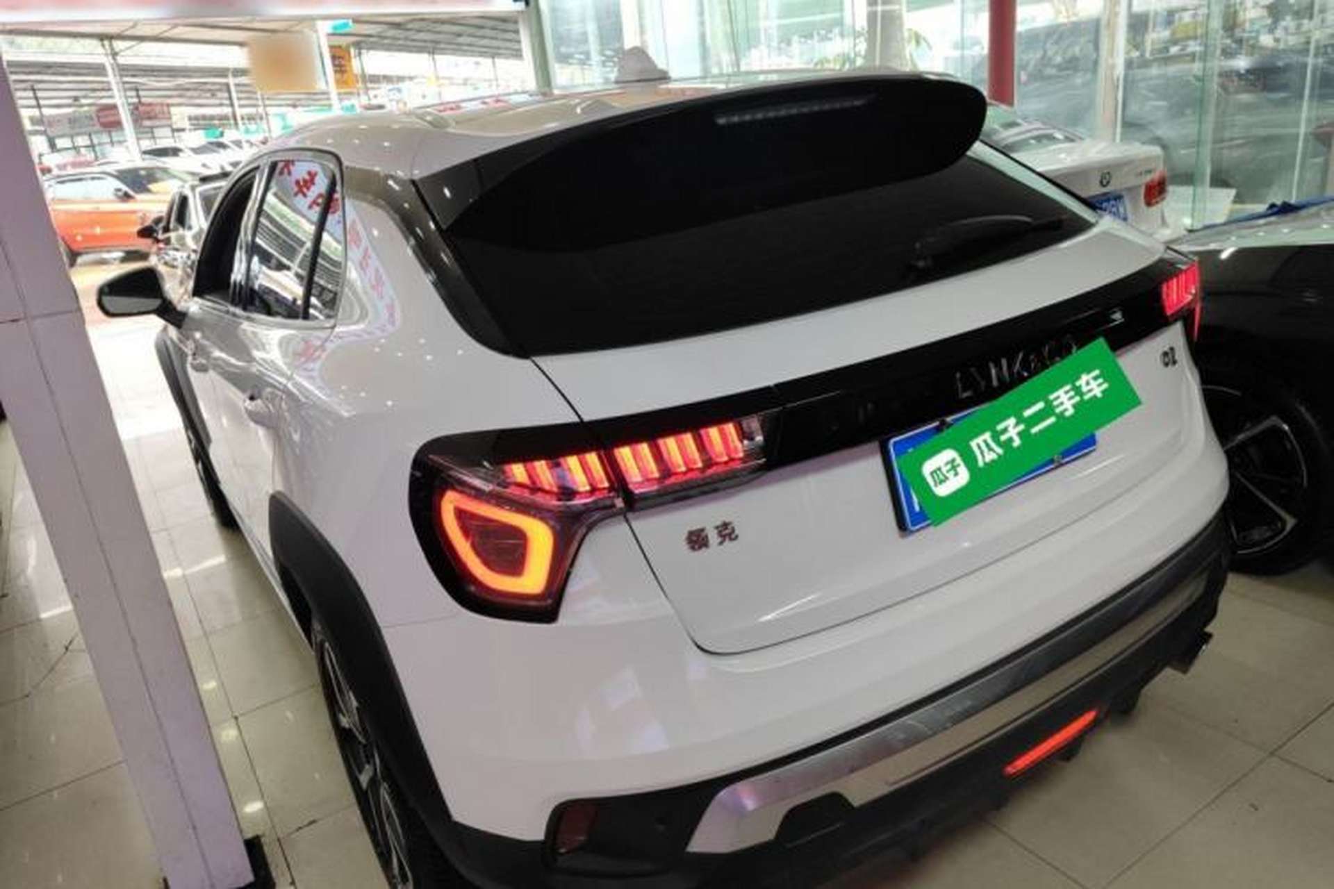 Used Lynk & Co 02 2018 1.5T DCT Two-Wheel Drive Sporty Version China V Standard Rear Left 45 Deg