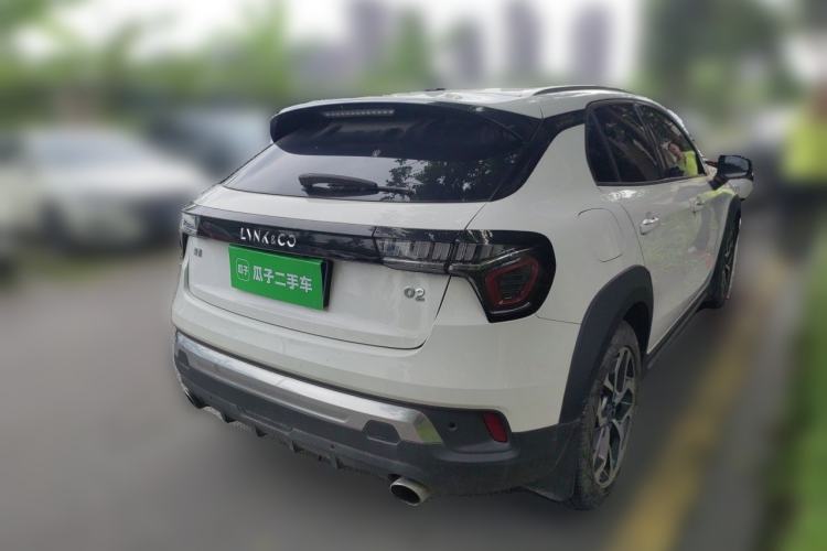 Used Lynk & Co 02 2018 1.5T DCT Two-Wheel Drive Pro Version China V Emission Standard Rear Right 45 Deg