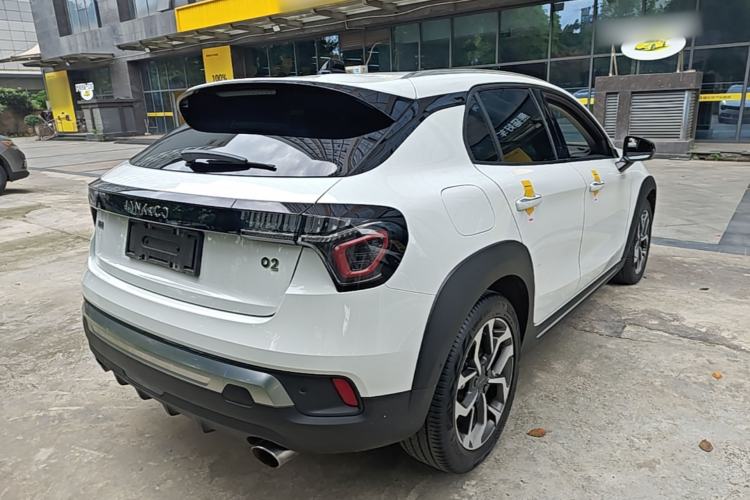 Used Lynk & Co 02 2018 1.5T DCT Two-Wheel Drive Pro Version China V Emission Standard Rear Right 45 Deg