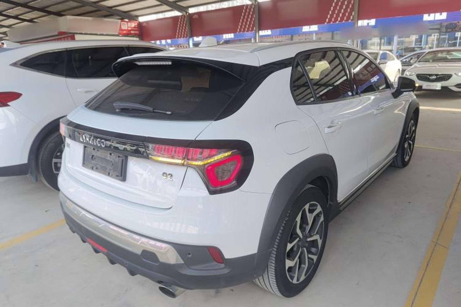 Used Lynk & Co 02 2018 1.5T DCT Two-Wheel Drive Sporty Version China V Standard Rear Right 45 Deg
