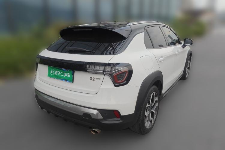 Used Lynk & Co 02 2018 2.0T DCT 4x4 Sport Pro Version China VI Standard Rear Right 45 Deg