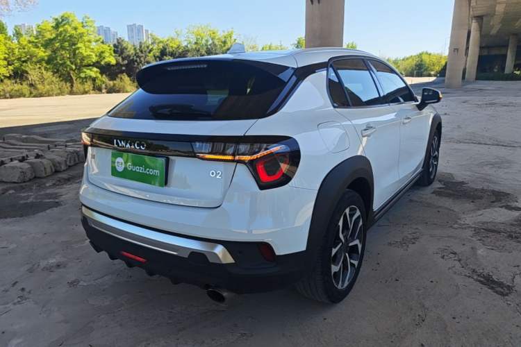 Used Lynk & Co 02 2018 1.5T DCT Two-Wheel Drive Sporty Version China V Standard Rear Right 45 Deg