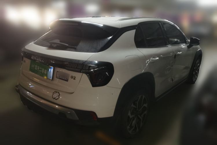Used Lynk & Co 02 2018 1.5T DCT Two-Wheel Drive Pro Version China V Emission Standard Rear Right 45 Deg